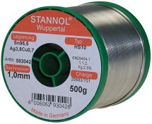 Drut lutowniczy, szpula 0,5mm, S540000 Drut lutowniczy, szpula 0,5mm, S540000