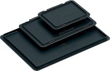 Pokrywa do pojemnika EUR, ESD, z haczykiem, 200x150mm Pokrywa do pojemnika EUR, ESD, z haczykiem, 200x150mm