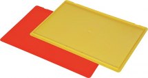 Pokrywa ESD, Newbox kolor, 600x400, żółta. Pokrywa ESD, Newbox kolor, 600x400, żółta.