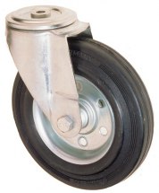Kółko skrętne ESD z korpusem, 125mm, 100kg, 523.125.EL Kółko skrętne ESD z korpusem, 125mm, 100kg, 523.125.EL