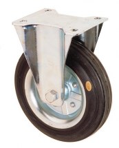 Kółko stałe ESD z korpusem z płyta montażową, 160mm, 135kg, 525.160.EL Kółko stałe ESD z korpusem z płyta montażową, 160mm, 135kg, 525.160.EL
