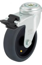 Kółko ESD niebrudzące z korpusem i hamulcem, 75mm, 75kg, 603.075-SF.ELS Kółko ESD niebrudzące z korpusem i hamulcem, 75mm, 75kg, 603.075-SF.ELS