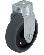 Kółko ESD niebrudzące, stałe z korpusem, 75mm, 75kg, 603.B-075.ELS Kółko ESD niebrudzące, stałe z korpusem, 75mm, 75kg, 603.B-075.ELS