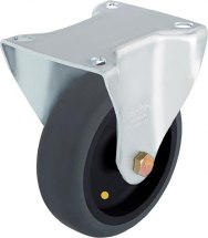 Kółko ESD niebrudzące z korpusem , stałe, wzmacniane, 125mm, 110kg, 625.125.ELS Kółko ESD niebrudzące z korpusem , stałe, wzmacniane, 125mm, 110kg, 625.125.ELS