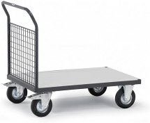 Wózek ESD z siatką prosty, 9513, platforma - 1320x800mm, 500kg. Wózek ESD z siatką prosty, 9513, platforma - 1320x800mm, 500kg.