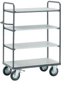 Wózek ESD duży, 4 - kondygnacyjny, 9201, platforma - 600x1000mm, 250kg. Wózek ESD duży, 4 - kondygnacyjny, 9201, platforma - 600x1000mm, 250kg.