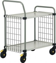 Wózek uniwersalny TRTA-4102 ESD, 2 kondygnacje, 150kg. Wózek uniwersalny TRTA-4102 ESD, 2 kondygnacje, 150kg.