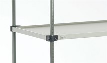Półka ESD do wózków uniwersalnych serii TRTA, 2 i 4 kondygnacyjnych, 530x800mm. Półka ESD do wózków uniwersalnych serii TRTA, 2 i 4 kondygnacyjnych, 530x800mm.