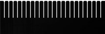 Wkład przegrodowy ESD do pojemników 600x400mm, siatka - 84mm, 553x180x3mm Wkład przegrodowy ESD do pojemników 600x400mm, siatka - 84mm, 553x180x3mm