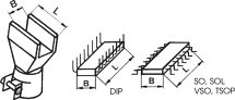 Dysza rozlutownicza, wykonanie SO8, 5,3x4,0mm