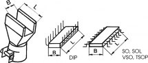 Dysza rozlutownicza do urządzeń Labor-S oraz HOT-JET-S, 20x6,0mm Dysza rozlutownicza do urządzeń Labor-S oraz HOT-JET-S, 20x6,0mm