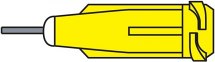 Igła dozująca, z gwintem, rozmiar - 32, wymiary - 0,11x6,35mm Igła dozująca, z gwintem, rozmiar - 32, wymiary - 0,11x6,35mm