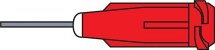 Igła dozująca, z gwintem, rozmiar - 20, wymiary - 0,58x12,5mm Igła dozująca, z gwintem, rozmiar - 20, wymiary - 0,58x12,5mm
