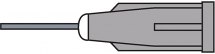 Igła dozująca bez gwintu, rozmiar - 23, wymiary - 0,33x12,5mm Igła dozująca bez gwintu, rozmiar - 23, wymiary - 0,33x12,5mm