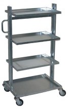 Wózek ESD, typ 1217 z kółkami niebrudzącymi, 570x1150x1310mm Wózek ESD, typ 1217 z kółkami niebrudzącymi, 570x1150x1310mm