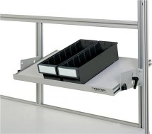 Półka do kuwet dla stanowisk montażowych ESD, 400x660mm Półka do kuwet dla stanowisk montażowych ESD, 400x660mm