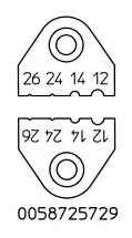 Nóż do WST 82, AWG 15, 14, 24, 26