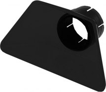 Dysza ssąca, czarna, ESD, 190x100mm. Dysza ssąca, czarna, ESD, 190x100mm.