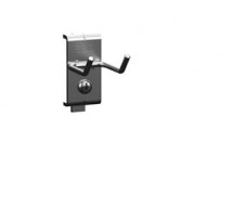 Hak do panelu z blachy perforowanej, typ 2, L - 33mm, max 15kg. Hak do panelu z blachy perforowanej, typ 2, L - 33mm, max 15kg.