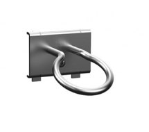 Hak pierścieniowy do panelu z blachy perforowanej, typ 15, 80mm, max 15kg. Hak pierścieniowy do panelu z blachy perforowanej, typ 15, 80mm, max 15kg.