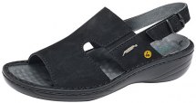 Chodaki damskie ESD XXL z regulowanym paskiem na kostce. Chodaki damskie ESD XXL z regulowanym paskiem na kostce.