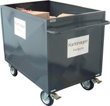 Wózek ESD na kółkach.