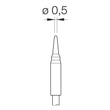 Grot lutowniczy C105-106 do rączki lutowniczej NP105-A i NP205-A Nano-Tool. Grot lutowniczy C105-106 do rączki lutowniczej NP105-A i NP205-A Nano-Tool.