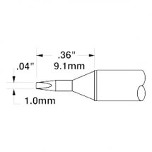 Grot lutowniczy STTC-025 do serii MX-5000