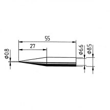 Grot lutowniczy 842-SD do Typ ERSA 842. Grot lutowniczy 842-SD do Typ ERSA 842.