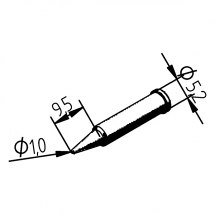 Grot lutowniczy 102PDLF10 do Typ ERSA 102.