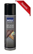 Preparat chroniący obuwie przed brudem i promieniami słonecznymi. Preparat chroniący obuwie przed brudem i promieniami słonecznymi.