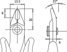 Szczypce do cięcia TR-30 Szczypce do cięcia TR-30